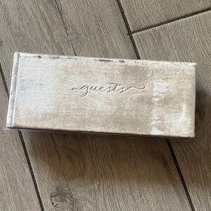 Silver Velvet Guest Book